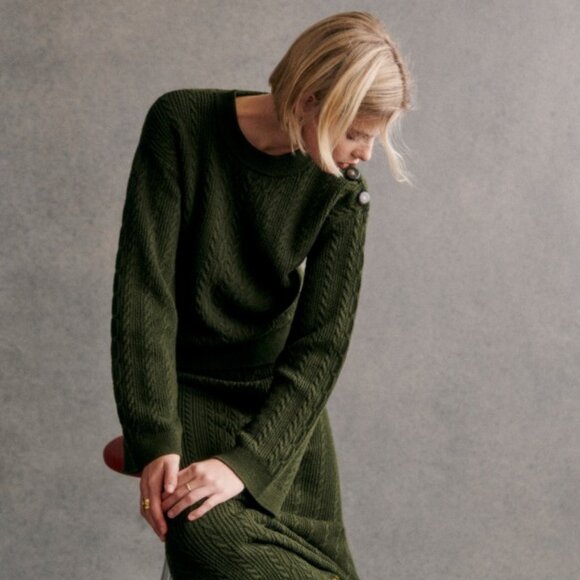 Sezane Camilla Jumper + Marilou Skirt Set - Picture 2 of 16